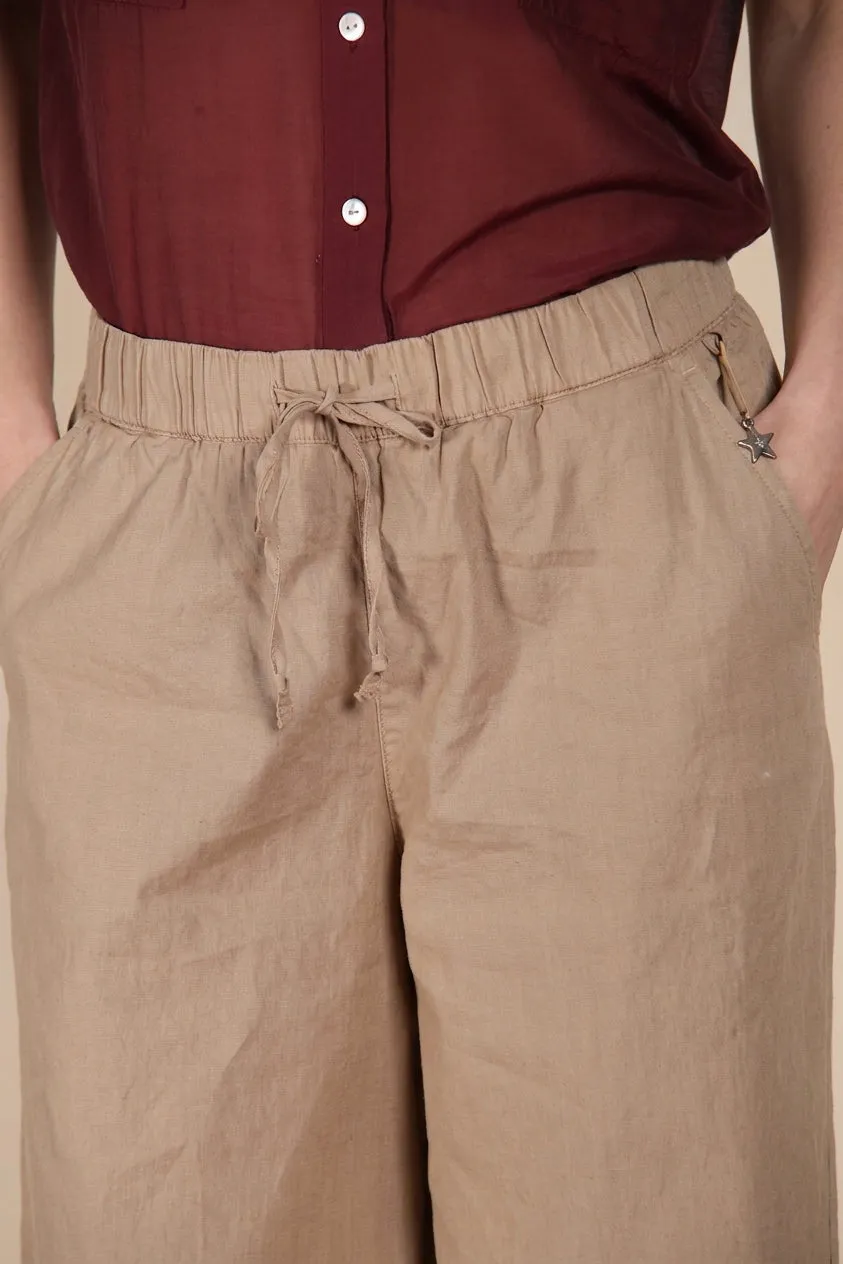 Mason’s Portofino chino jogger beige wide lino