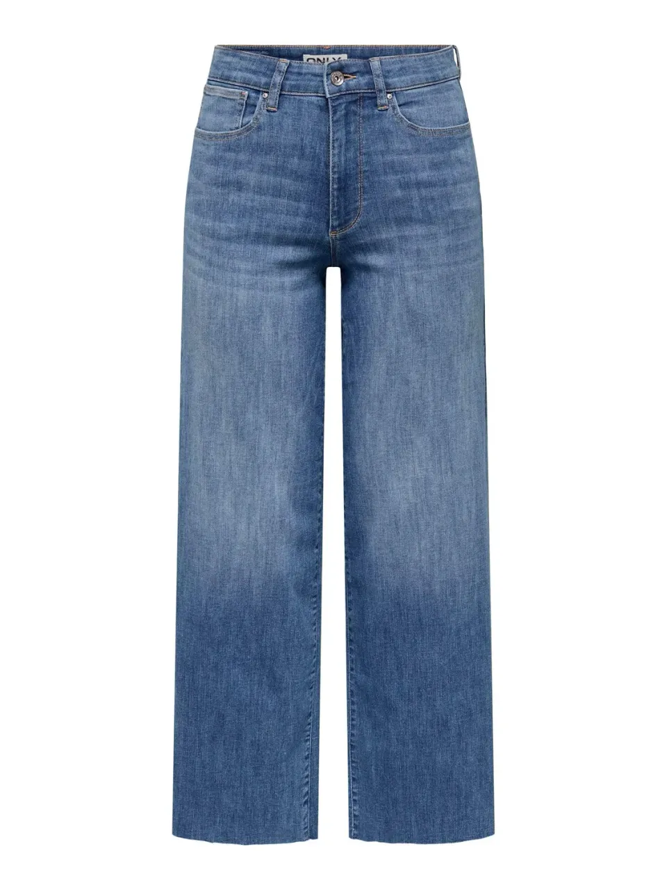 ONLY Onlann-Madison vita alta jeans cropped XS 32L