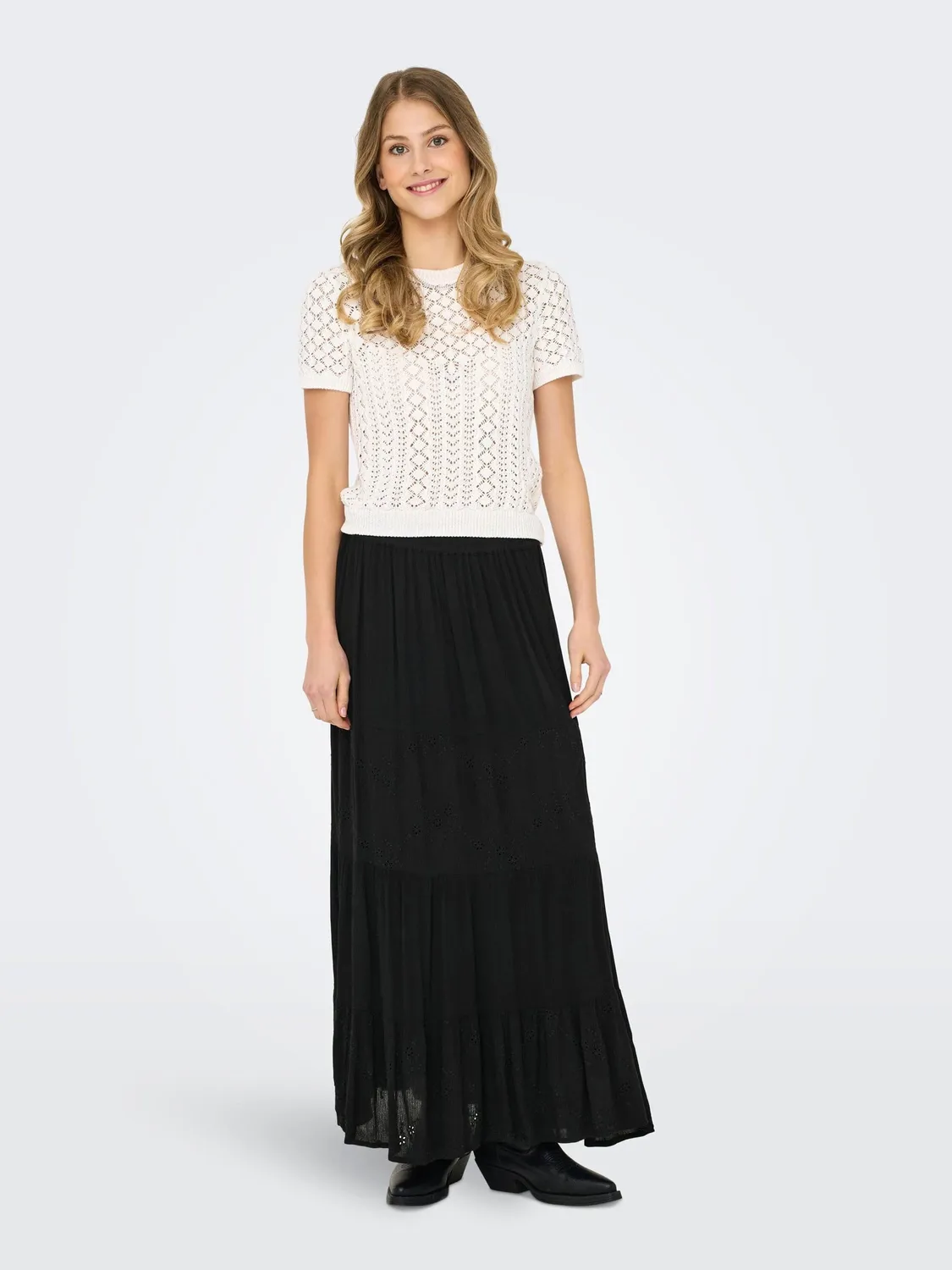 ONLY ONLChiara Broderie gonna lunga donna
