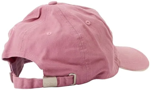 Pepe Jeans Cap Cappellino Donna Rosa Twill Cotone