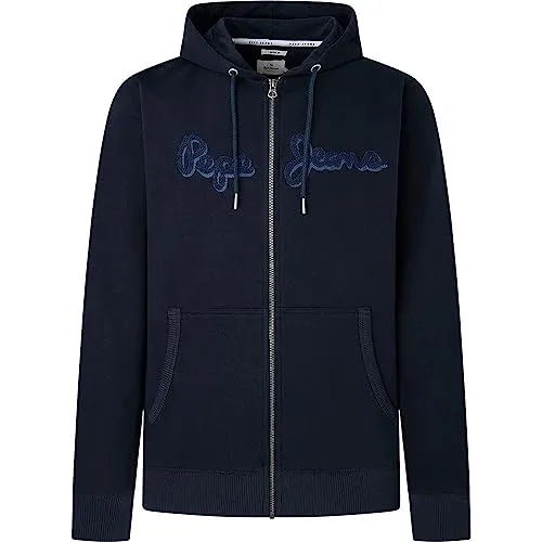 Pepe Jeans Ryan Zip Felpa Uomo L con Cappuccio