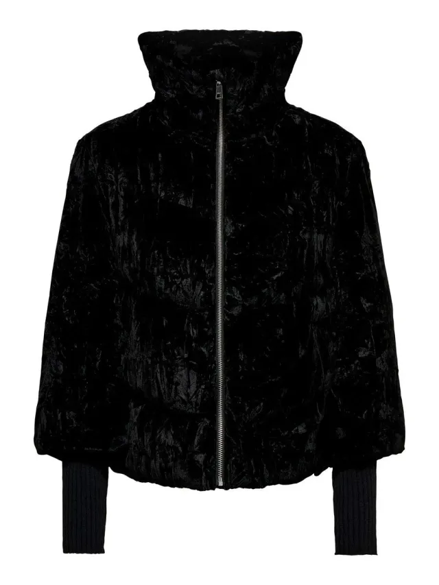 Only Onlmeg Velvet Giacca Donna Velluto Nero