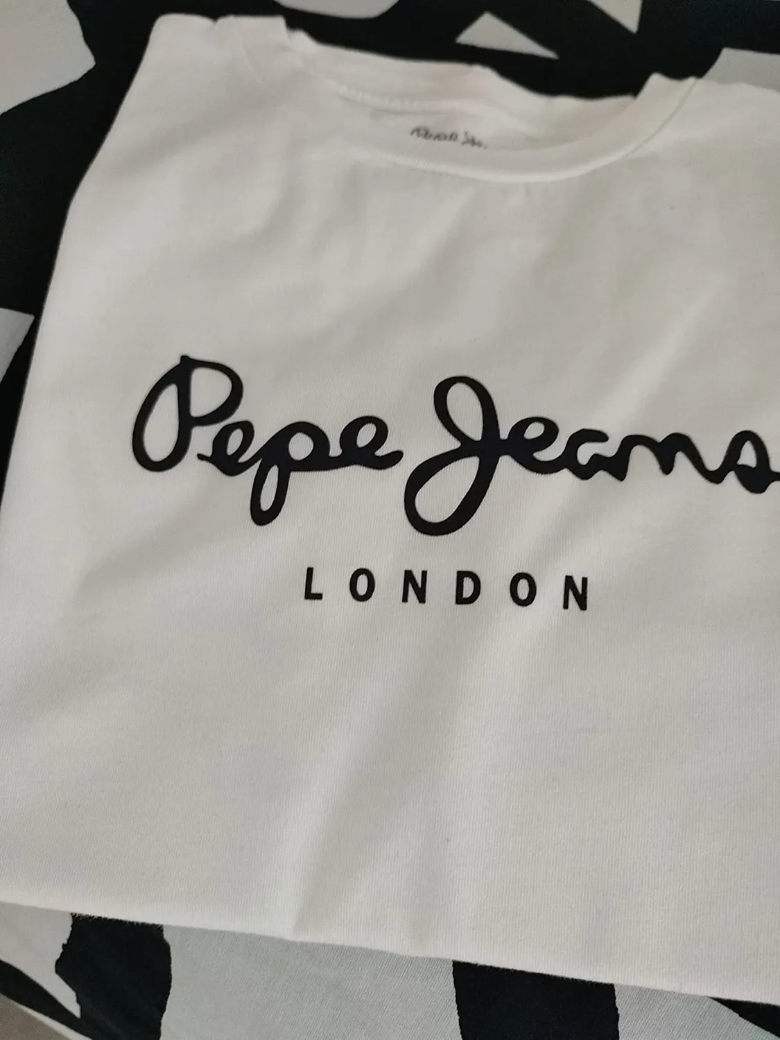Pepe Jeans Art T-Shirt Bambino Cotone Verde
