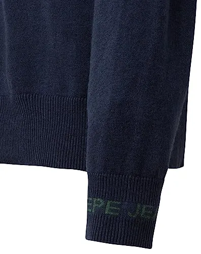 Pepe Jeans Andre V Neck maglione uomo L blu cotone