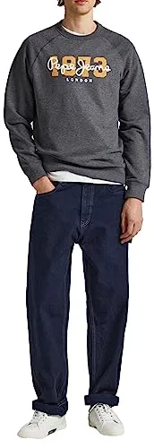 Pepe Jeans Meier felpa uomo grigia