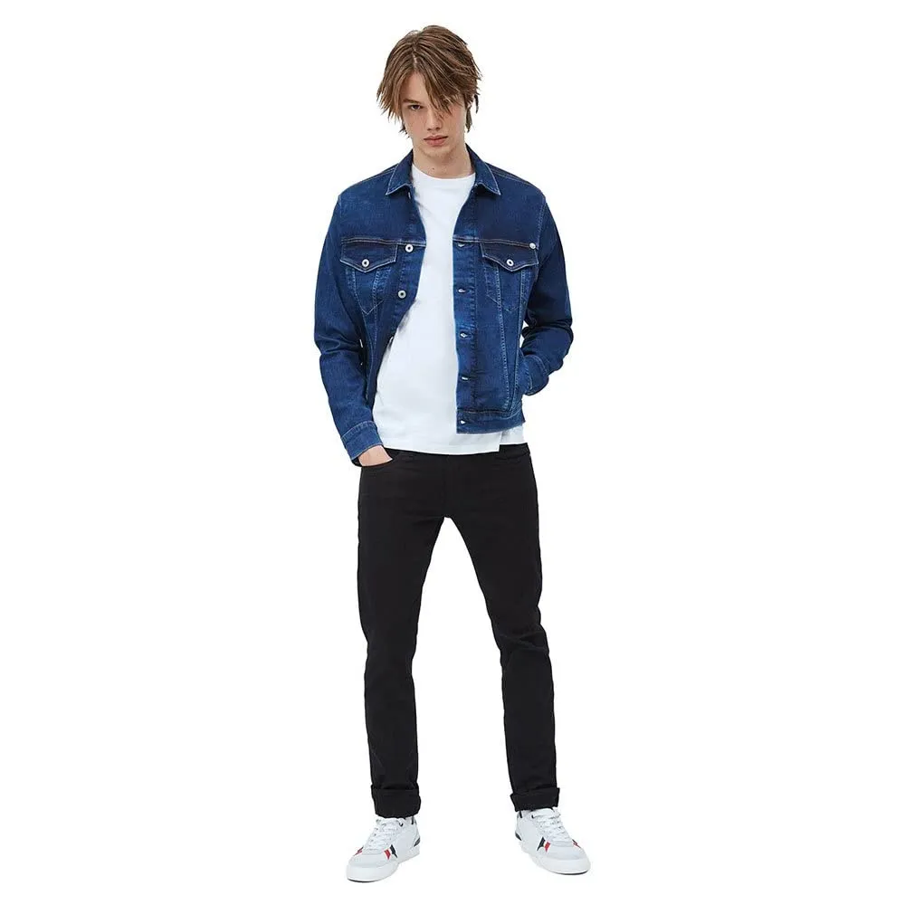 Pepe Jeans Pinner giacca jeans blu Denim-HP2