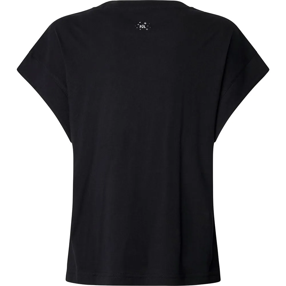 Pepe Jeans Lira Top Donna Senza Maniche Strass