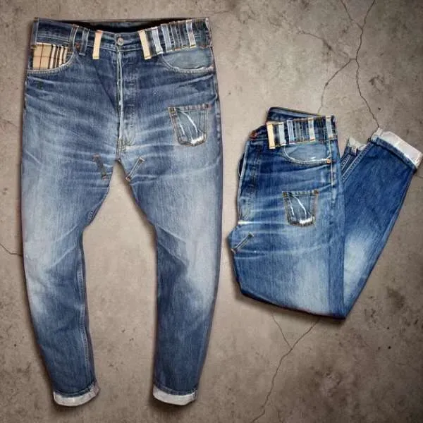 Levi’s Vintage Multipassanti jeans lavorati a mano