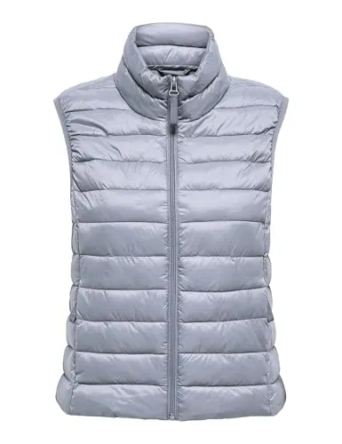 ONLY Onltahia gilet donna Lilla Burnished smanicato leggero