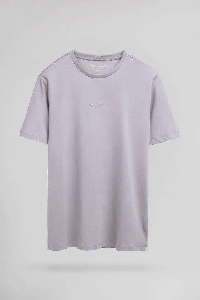 Teddy Smith T-Soy 2 T-shirt cotone lavanda