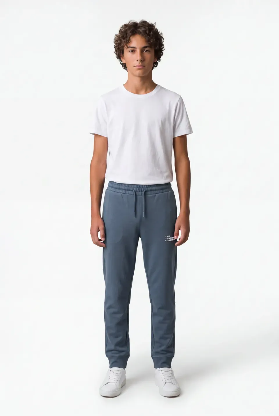 Teddy Smith P-Company Jr Pantaloni Tuta Grigio Bimbo