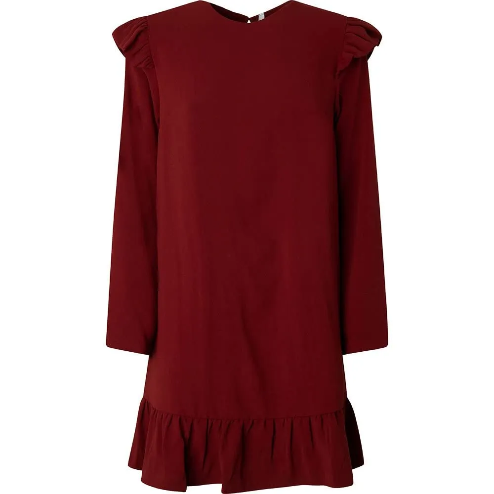 Pepe Jeans Dorothy abito donna manica lunga verde myrt green