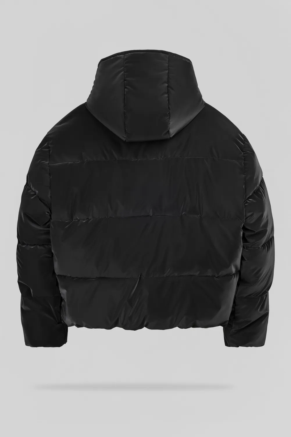 Teddy Smith B-Puff JR piumino nero bambina con cappuccio