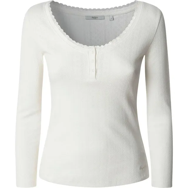 Pepe Jeans Ramy T-Shirt Donna M Manica Lunga Cotone