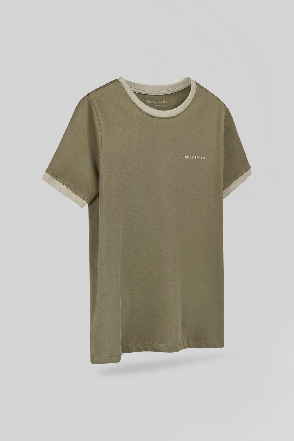 Teddy Smith The Tee 2 t-shirt dusty kaki bambino