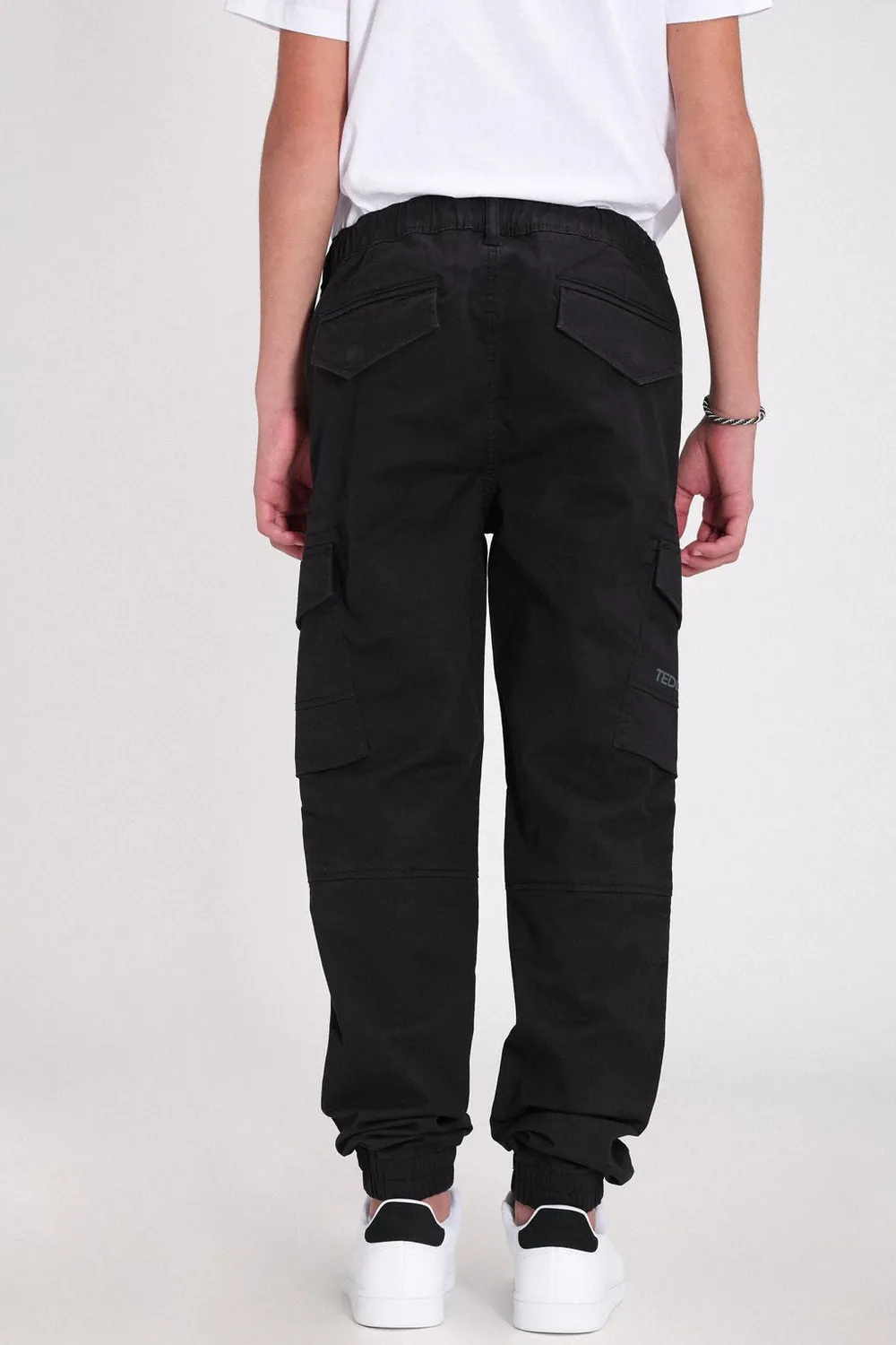 Teddy Smith P-Murray Cargo Bambino Grigio Elastico