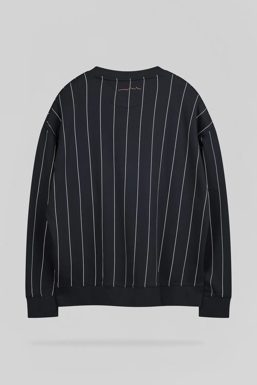 Teddy Smith S-April RC felpa righe blu navy oversize