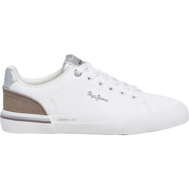 Pepe Jeans Kenton Campus sneakers donna 36 bianco