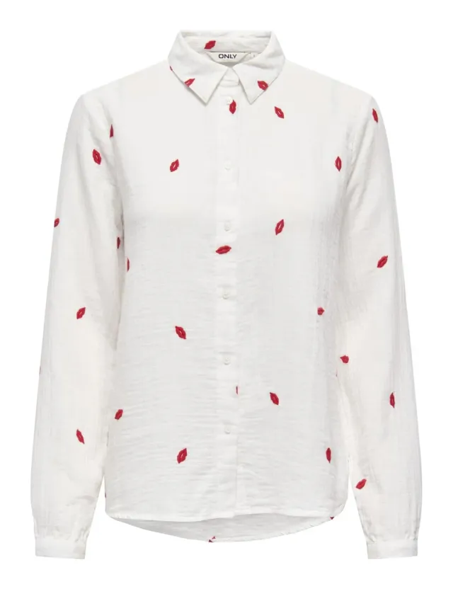 ONLY Onlnoella Mia camicia manica lunga L