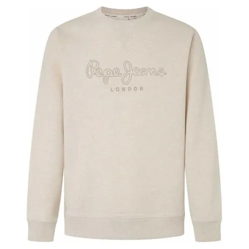 Pepe Jeans Nouvel Crew felpa uomo M bianco sporco cotone