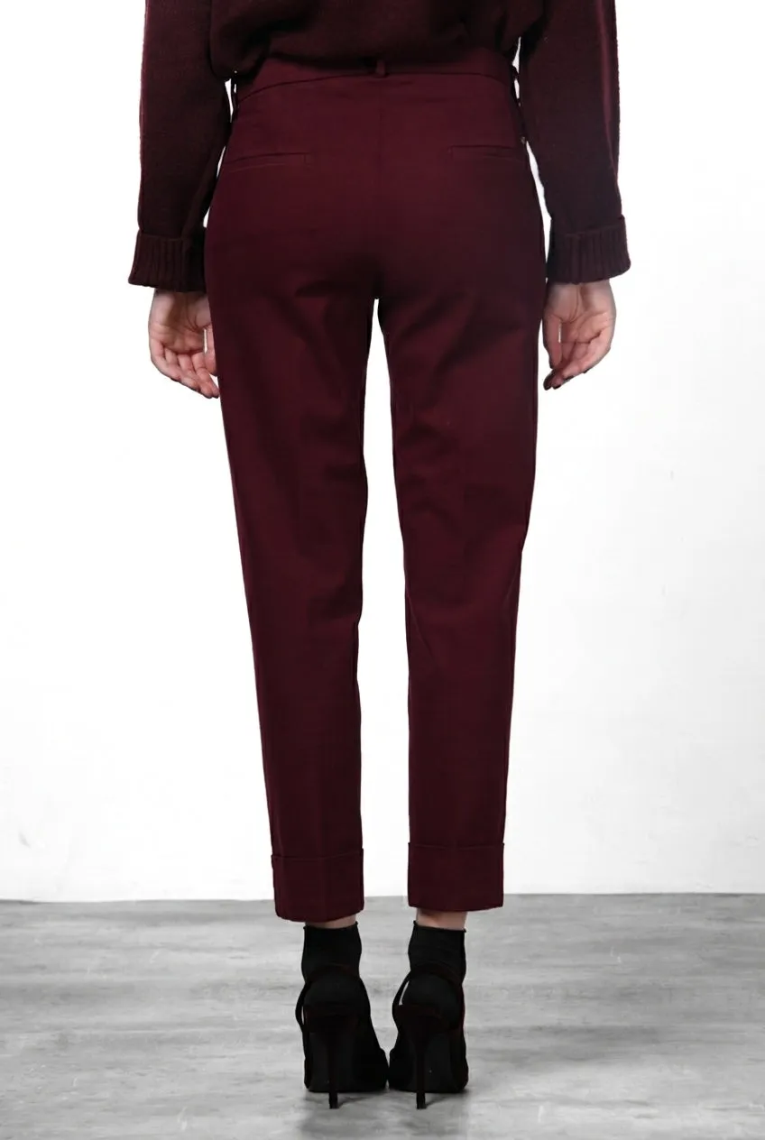 Mason's New York Carrot chino donna raso mosto cotone