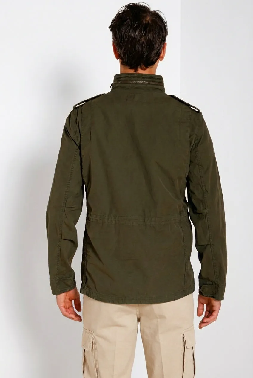 Mason's Chile Field M74 Giubbotto Canvas Verde Scuro