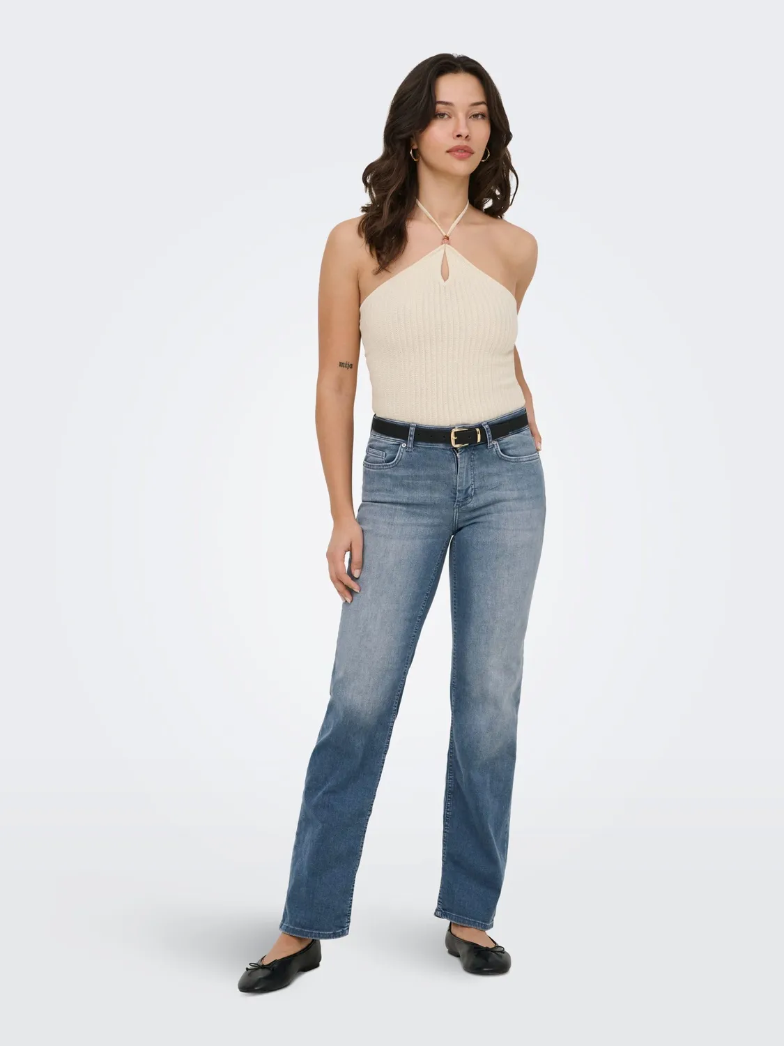ONLY Onlblush Mid Straight jeans XS/32 dritti