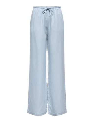 ONLY Onlcharis Pull Up Tie Pantaloni Donna coulisse