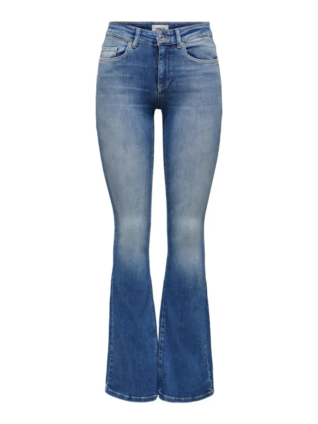 ONLY ONLBLUSH Jeans Flare Donna Blu pousse?