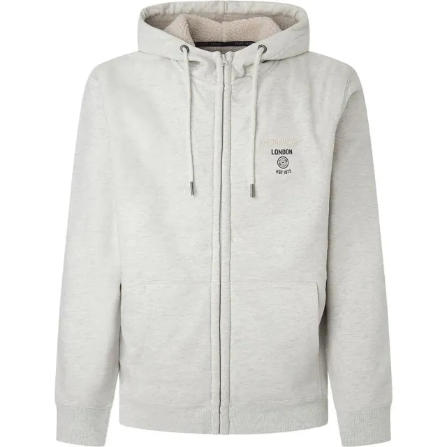 Pepe Jeans Moraes Felpa Uomo L con Cappuccio Pile