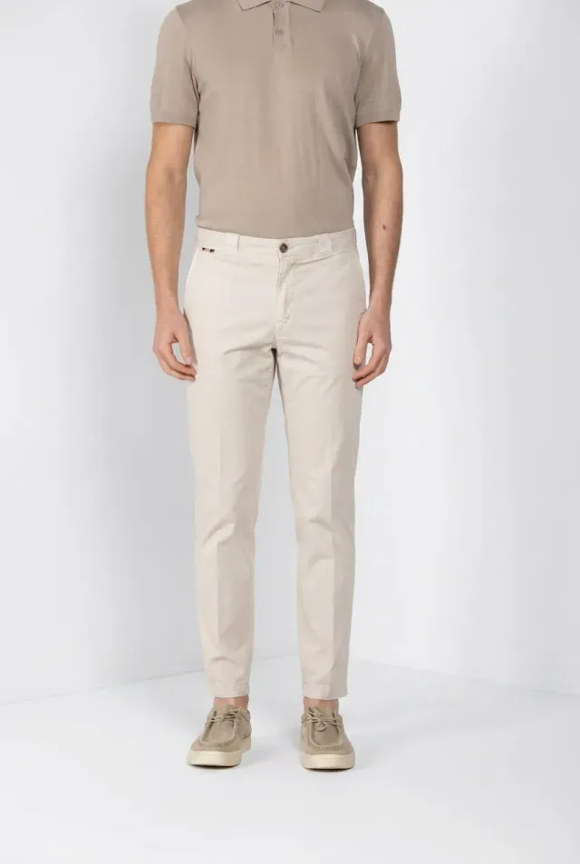 Mason's Madison M74 pantalone chino stucco twill