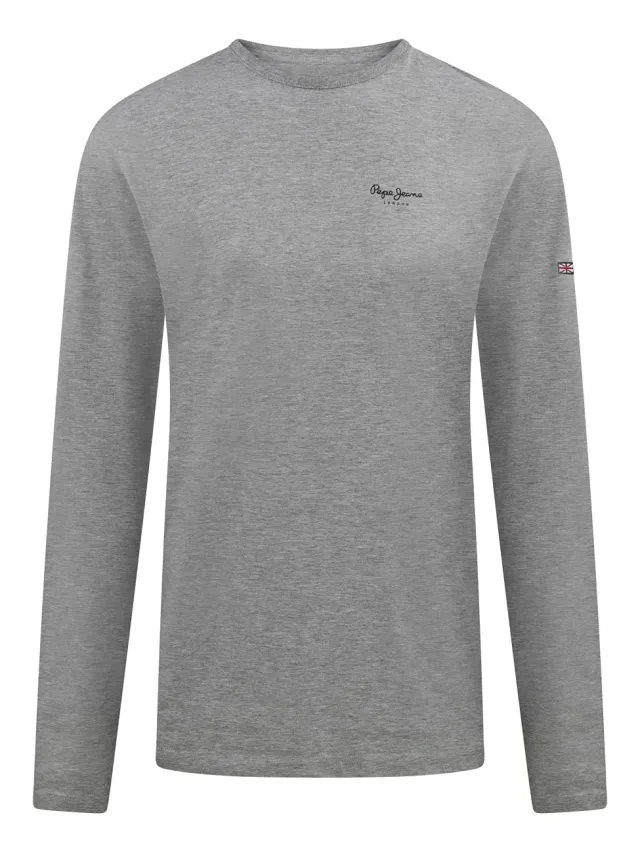Pepe Jeans Original Basic maglia uomo slim maniche lunghe