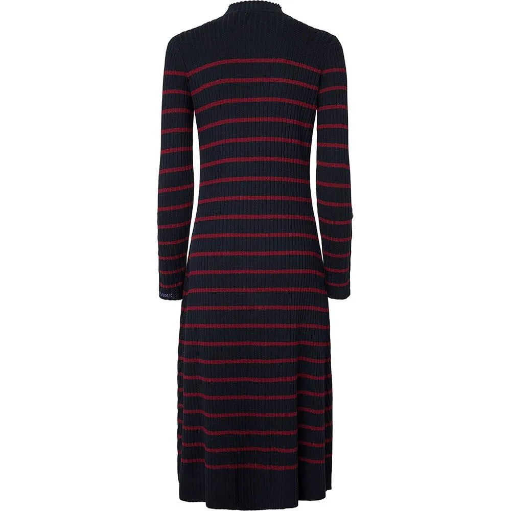 Pepe Jeans Harlem Dress Vestito Donna Midi Taglia M