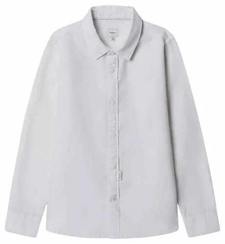 Pepe Jeans Daniel camicia bambino lino 12 anni tinta unita