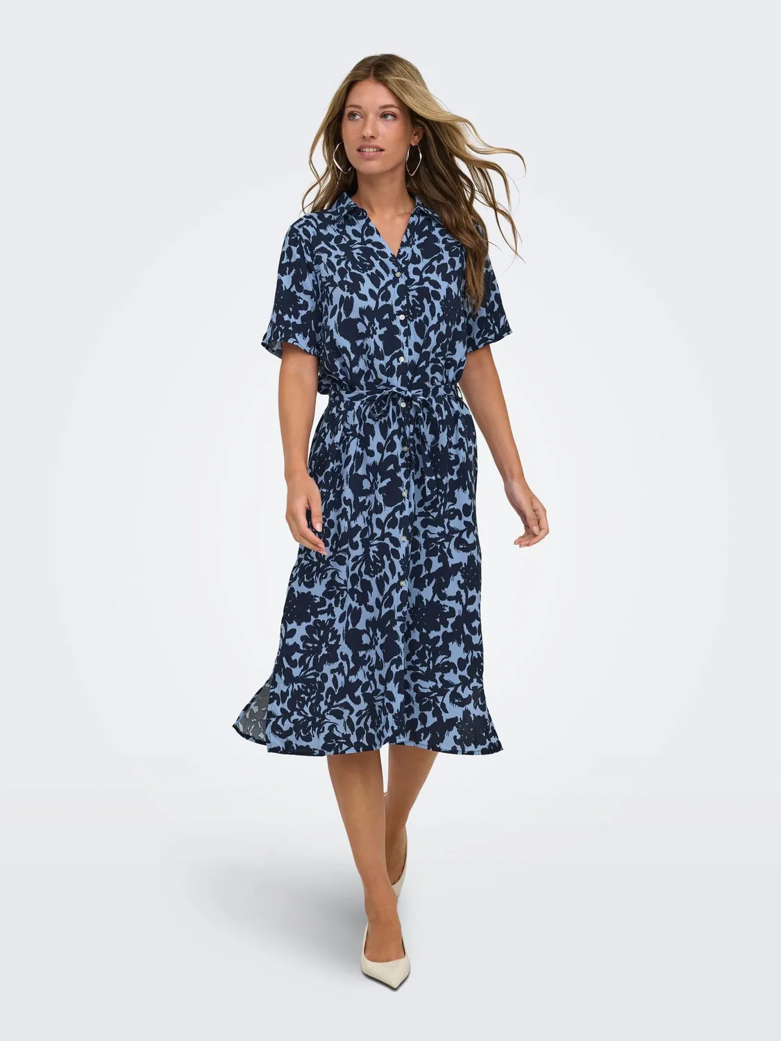 ONLY Asmin abito camicia donna serenity