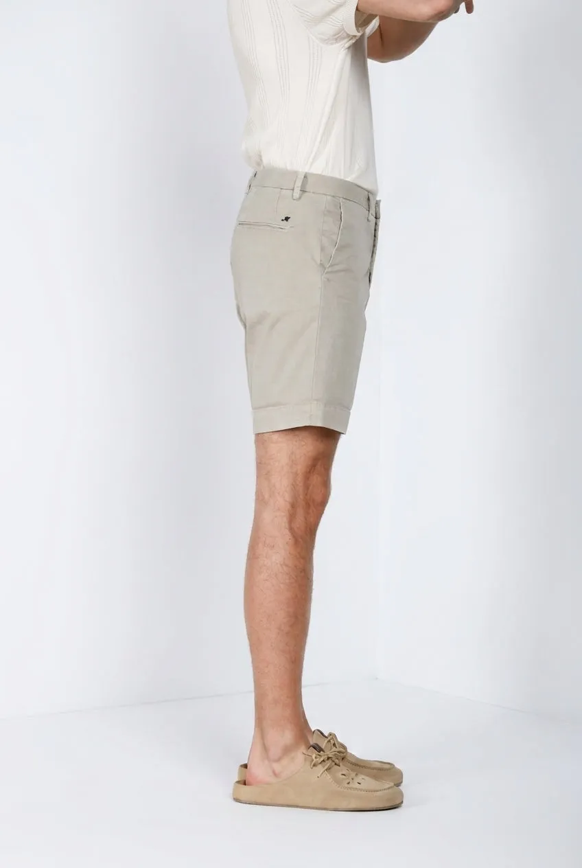 Mason's Boston bermuda uomo sabbia relaxed fit cotone
