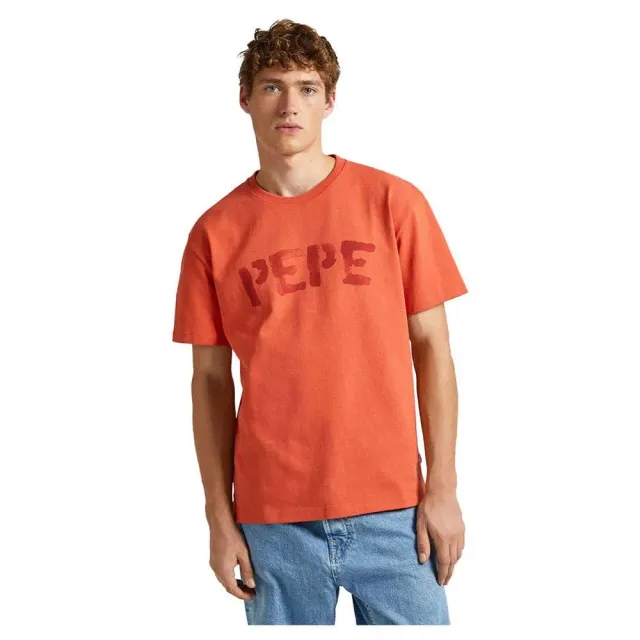 Pepe Jeans Rolf Tee t-shirt uomo L arancione