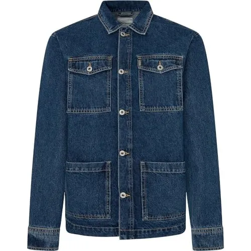 Pepe Jeans Worker Giacca Jeans Uomo L Blu