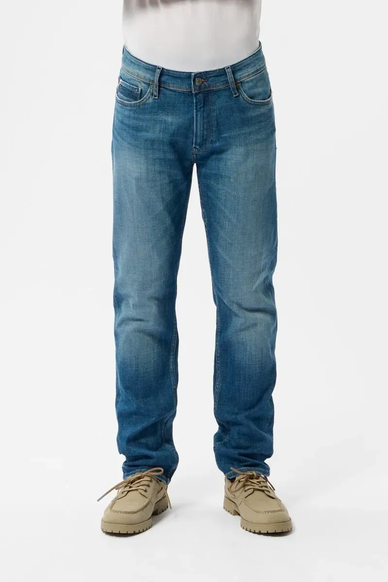 Teddy Smith Reeple Rock L32 jean uomo vintage indigo