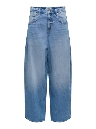 ONLY Onltaylor Vita Alta Jeans Donna M x 32L barrel