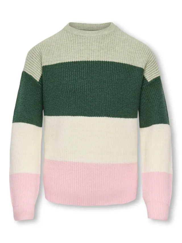 ONLY KOGSANDY pullover bambina righe