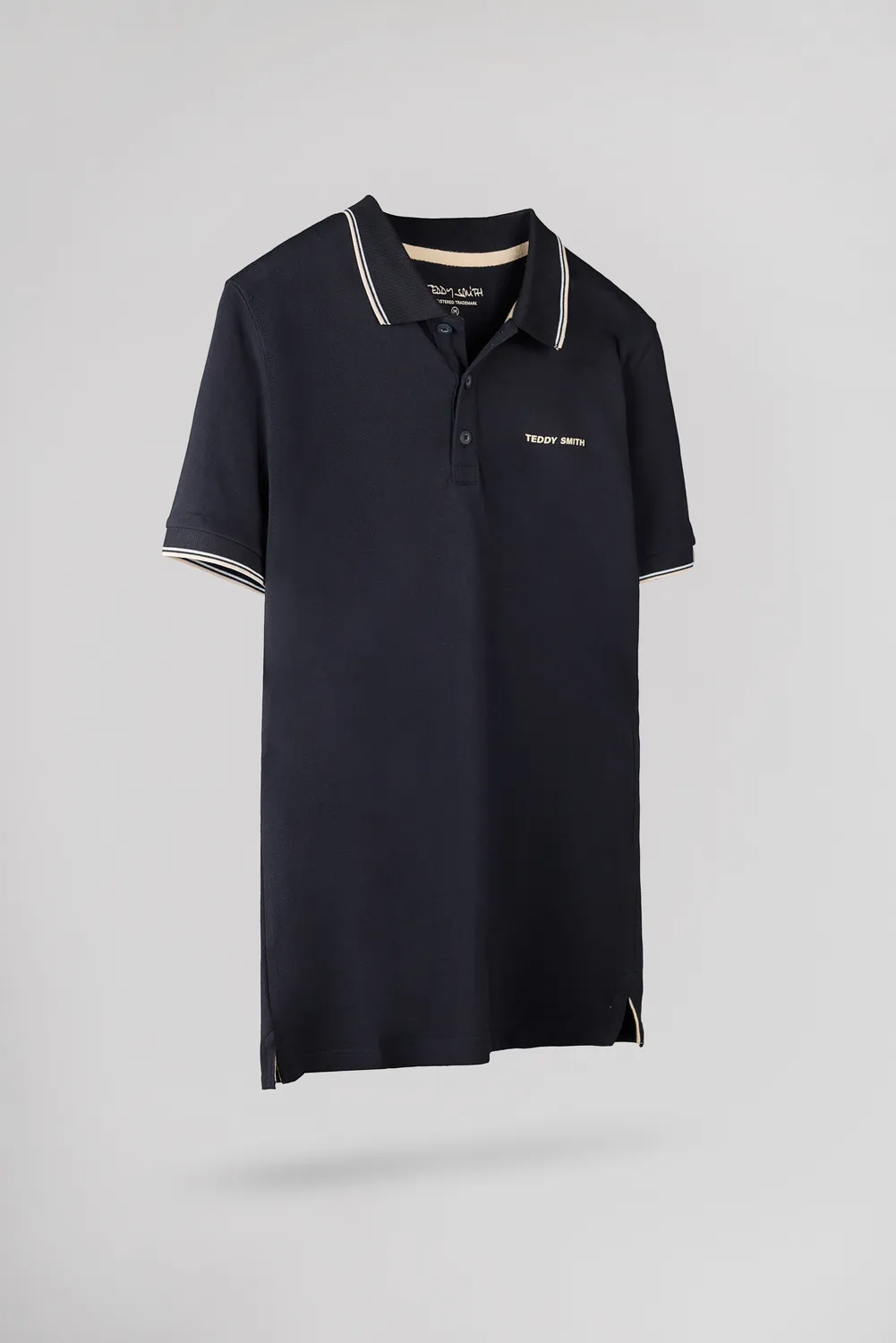 Teddy Smith Pasian 2 Polo Uomo Dark Navy Cotone