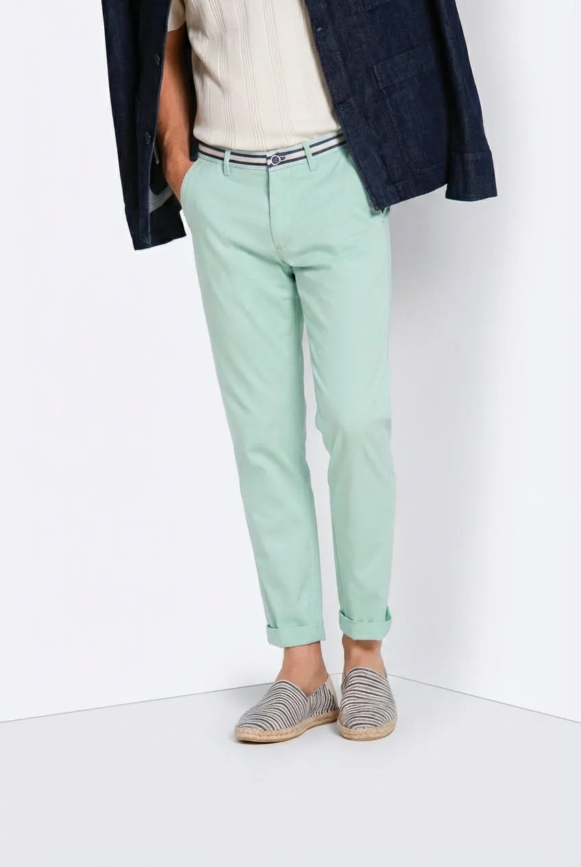 Mason's Torino Summer chino uomo slim celeste