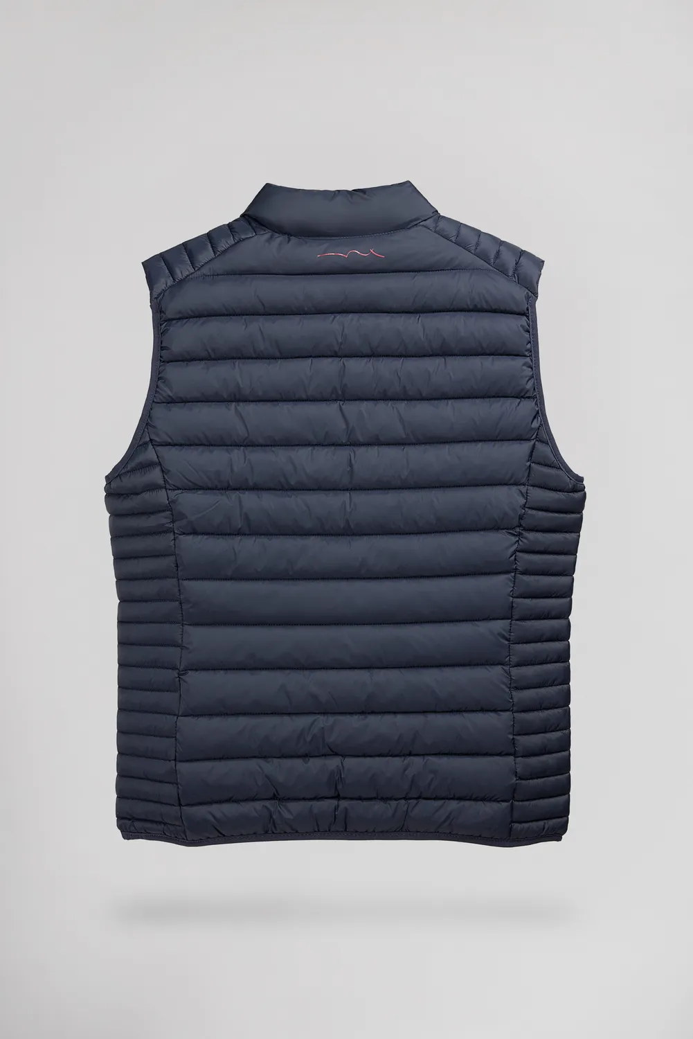 Teddy Smith B-Terry gilet blu navy trapuntato leggero