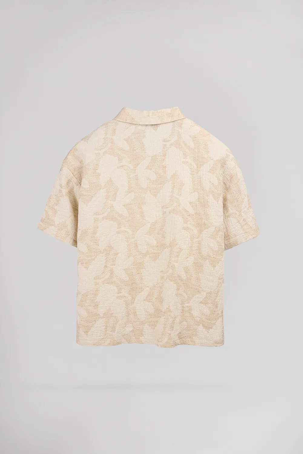Teddy Smith C-Floral camicia donna Soft Grege lino cotone