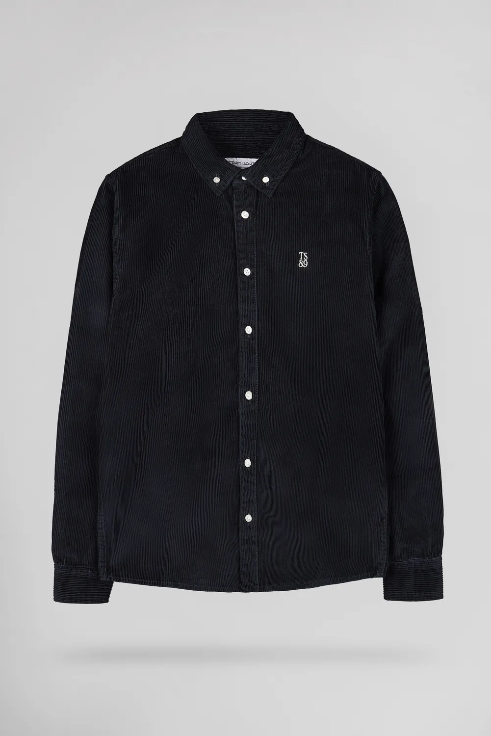 Teddy Smith C-Elton ML camicia velluto blu navy uomo