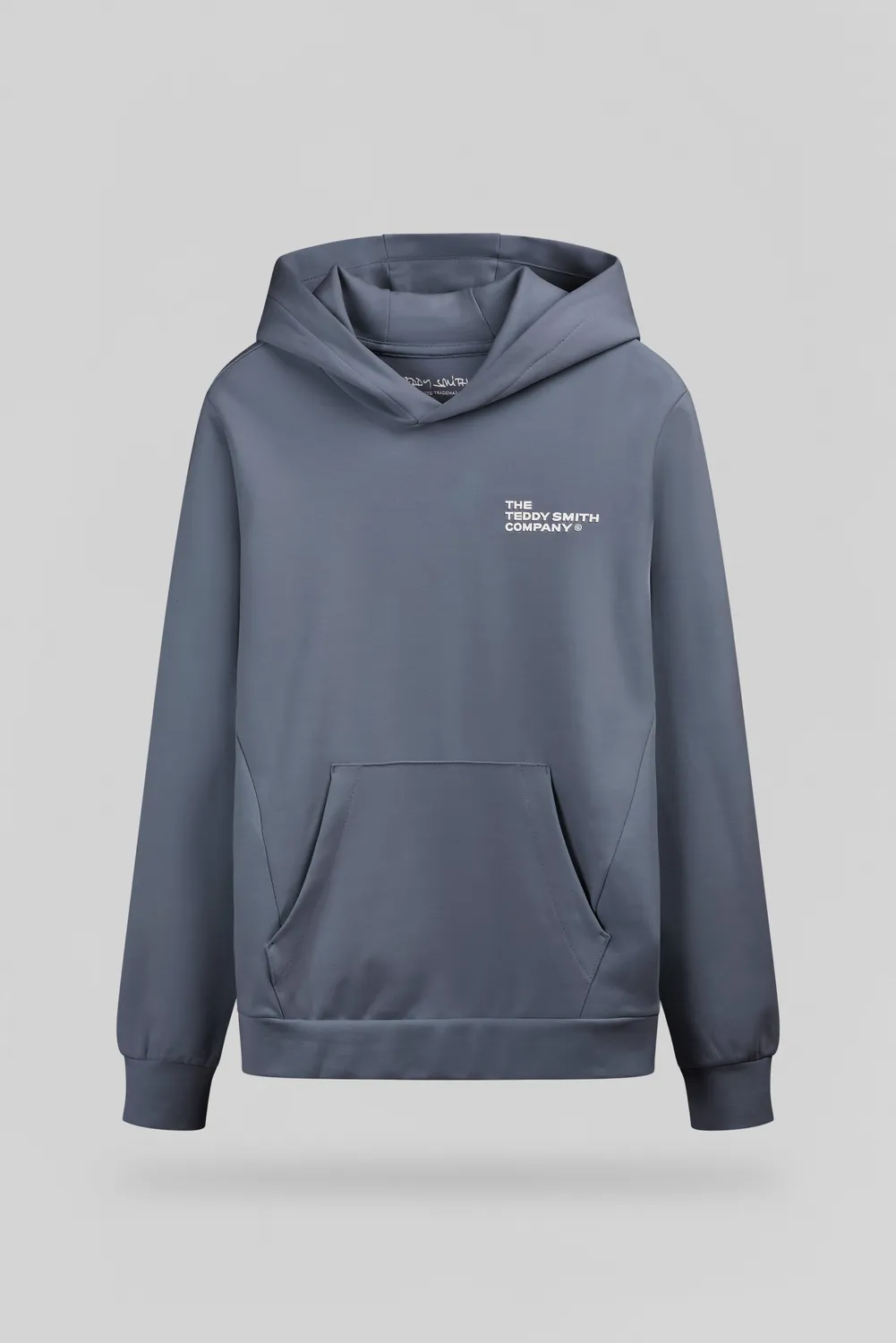 Teddy Smith S-Company Hoody felpa bimbo gris meteore