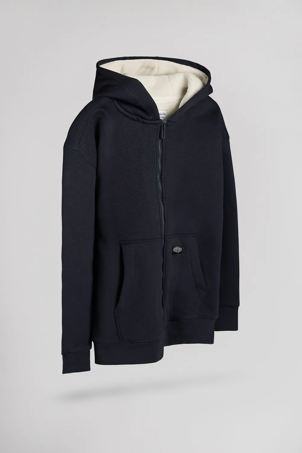 Teddy Smith G-Ony Hoody JR gilet ragazzo blu navy