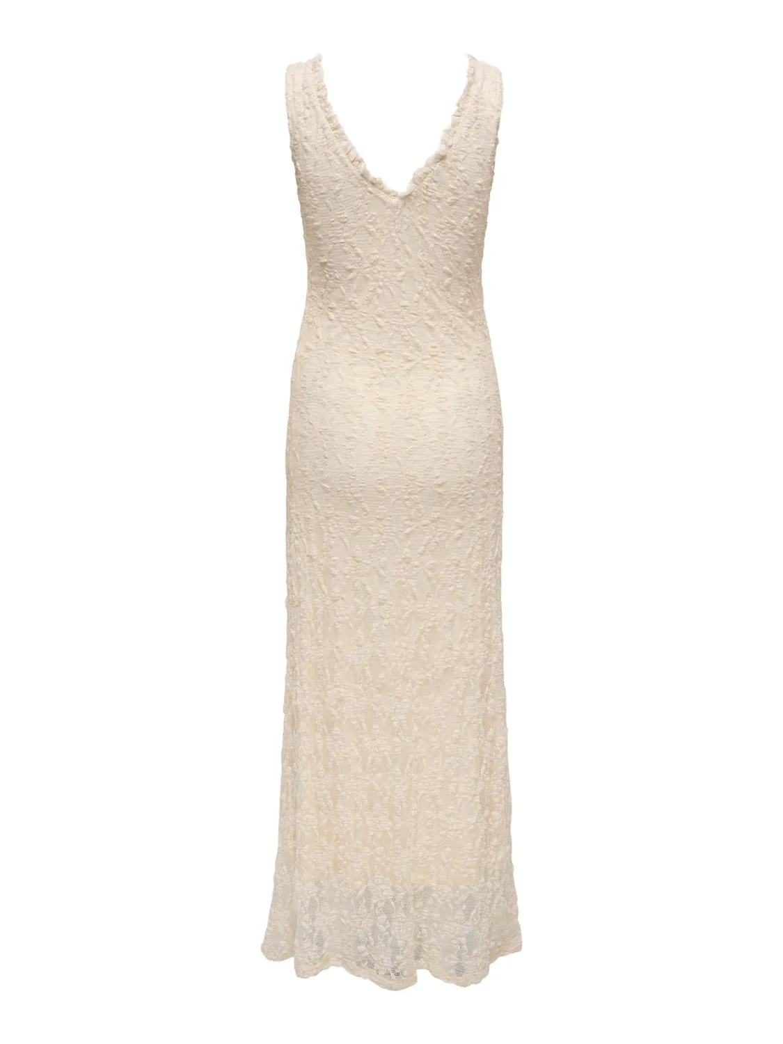 ONLY Onlalbina abito lungo donna L scollo a V