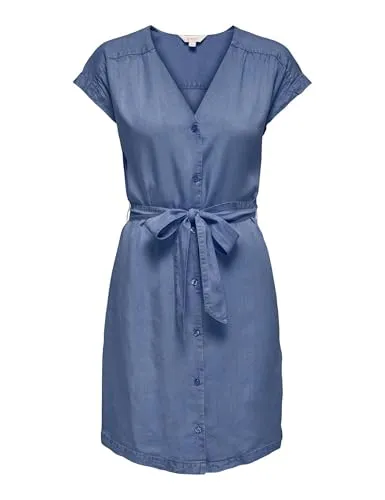 ONLY Onlcharis Cap Donna denim corto